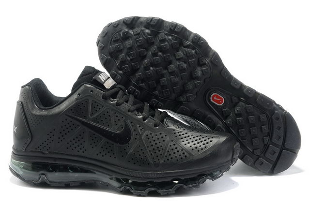 Nike Air Max 2011 For Mens All Black Shoes - Click Image to Close